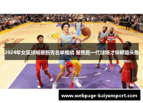 2024年女篮球明星新秀名单揭晓 聚焦新一代球场才俊崭露头角