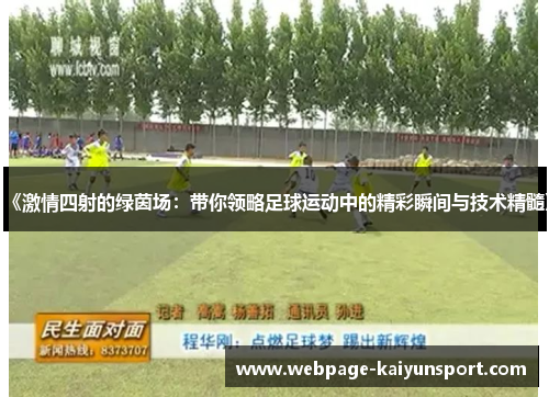 《激情四射的绿茵场：带你领略足球运动中的精彩瞬间与技术精髓》